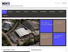 Tablet Screenshot of nsv.co.uk